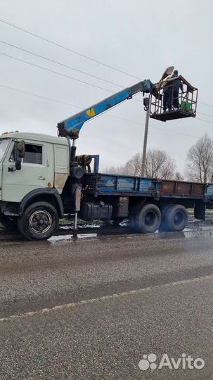 Аренда и услуги манипулятора, стрела 3 т, 12 м, борт 10 т, 6 м