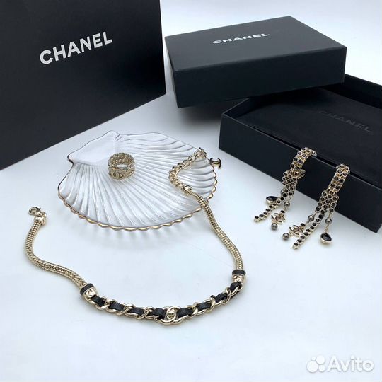 Колье чокер Chanel