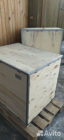 Ящик деревянный с крышкой
