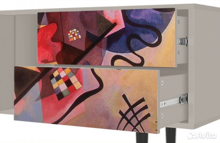 Тв-тумба T1 - Сатин - Modern Art