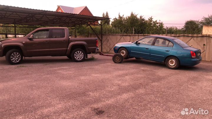 Прицеп подкат жесткая сцепка эвакуатор