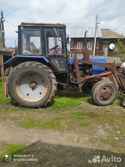 Трактор МТЗ (Беларус) 82.1 с КУН, 1993