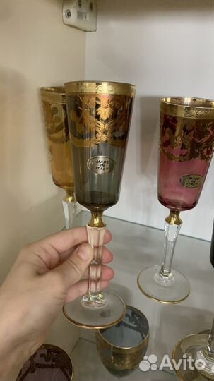 Хрустальные фужеры для шампанского