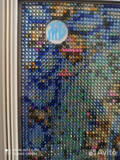 Алмазная мозаика, готовая картина