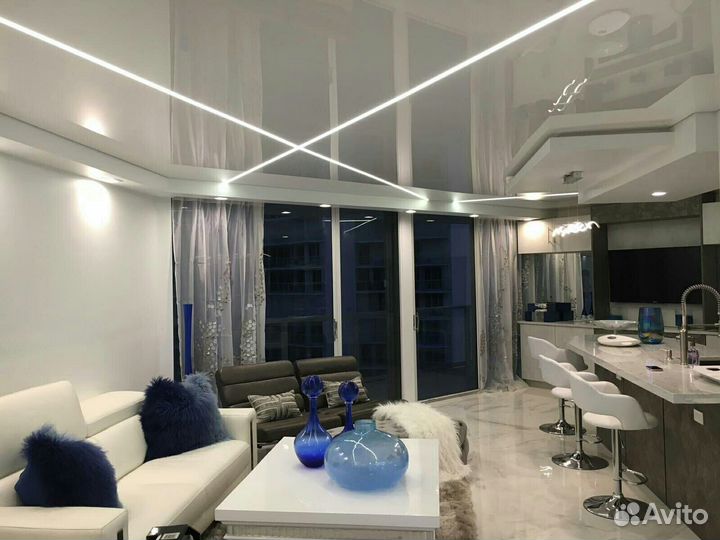 Натяжные потолки