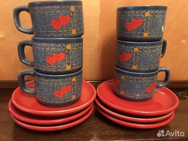 Сервиз кофейный «Джинса» Югославия