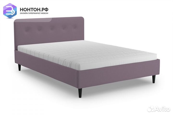 Кровать Милена сиреневая