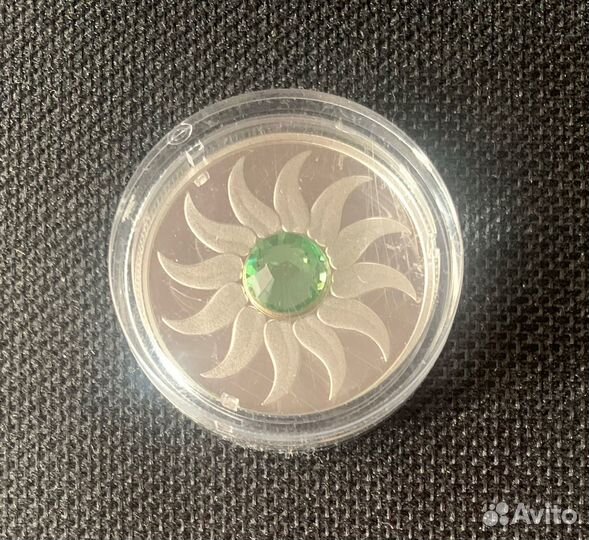 Камни рождения Август, Серебро Канада 2011 г