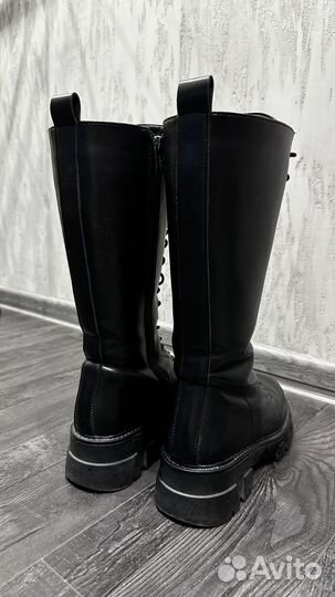Сапоги женские натуральная кожа