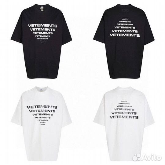 Футболка оверсайз Vetements