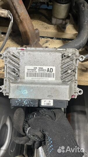 Блок управления двс эбу Chevrolet Aveo 1,2-1,4