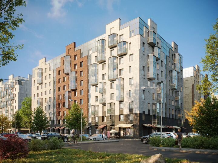 Квартира-студия, 28,7 м², 9/9 эт.