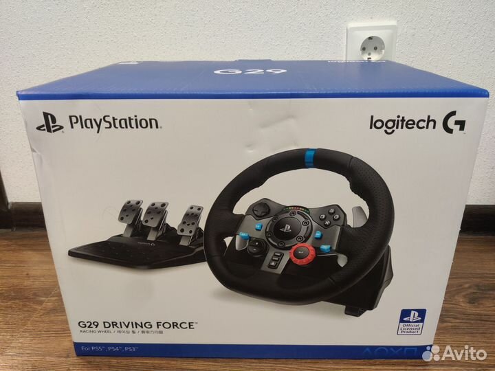Игровой руль Logitech g29 Driving Force (Новый)