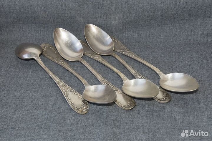 Ложки и стопки из мельхиора (СССР)