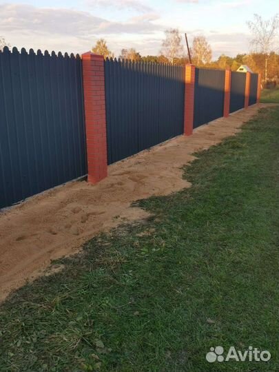 Забор, ворота, калитка