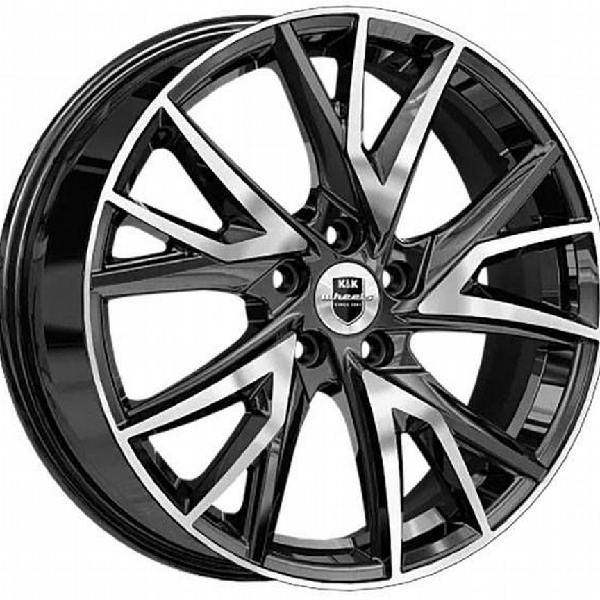 Диски K&K Кайлас 6.5x18 5x108 ET43 D65.1 Алмаз черный