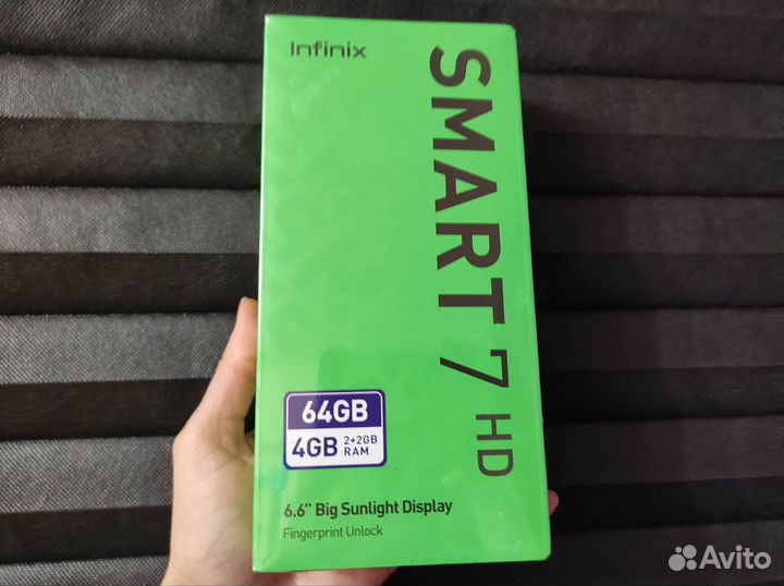 Infinix Smart 7 HD, 2/64 ГБ