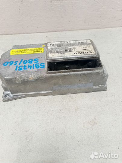 Блок SRS Вольво S60 1 RS RH