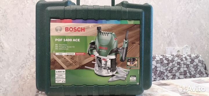 Фрезер bosch pof 1400 ace