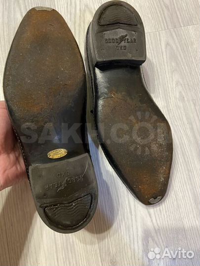 Туфли из кожи крокодила, производство США