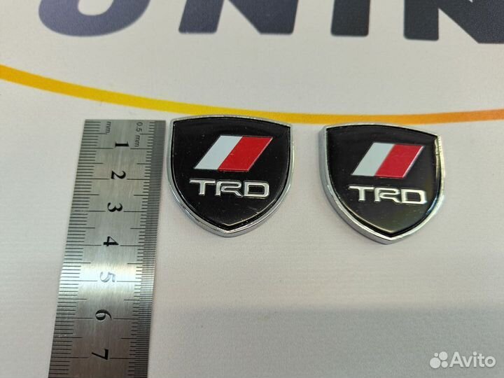 Шильдик TRD Black Lexus