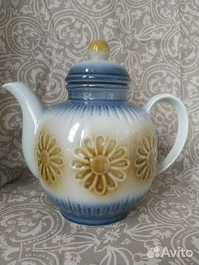 Чайник керамика СССР винтаж