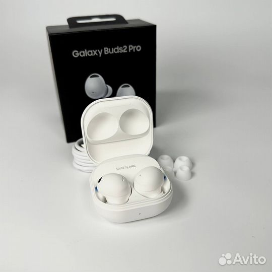 Samsung galaxy buds 2 pro белые (улучшенные)