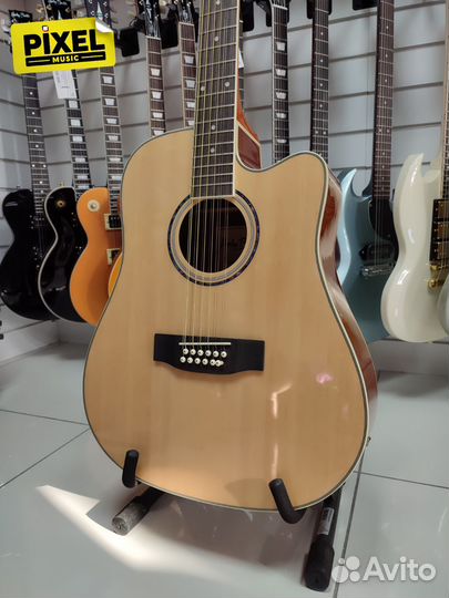 Акустическая гитара Harley Benton D-200CE-12NT