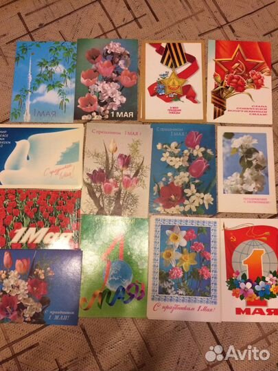 Открытки, наборы 50-80-х гг