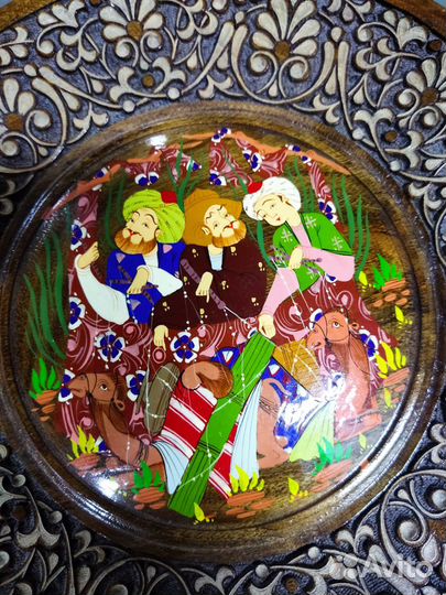 Тарелка-панно настенная Узбекистан