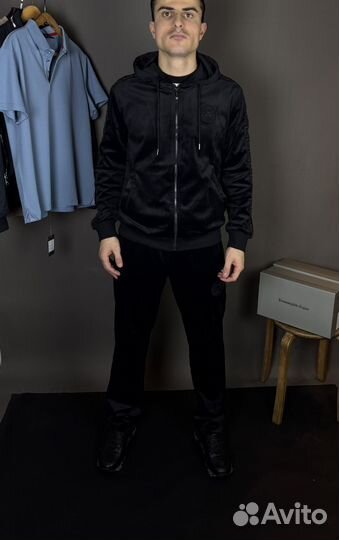 Вельветовый костюм versace