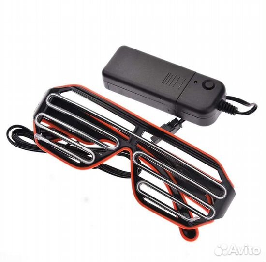 Очки неоновые