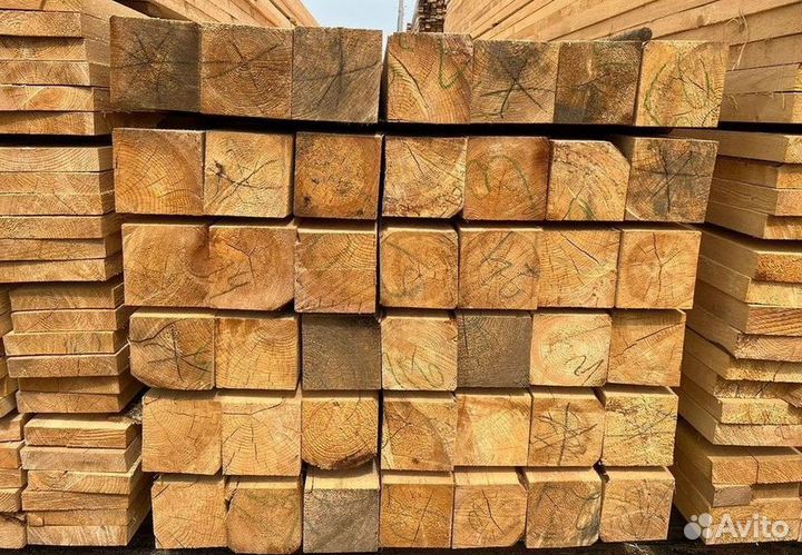 Доска обрезная, брус, пиломатериал