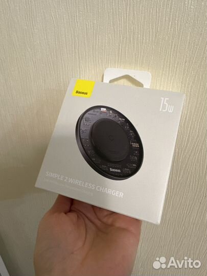 Беспроводное зарядное устройство baseus simple 2