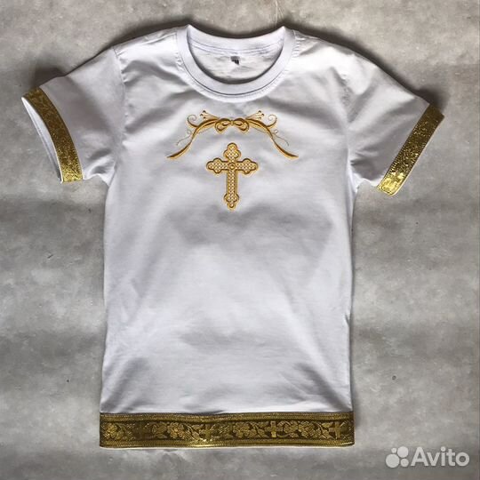 Крестильное полотенце с вышивкой на заказ