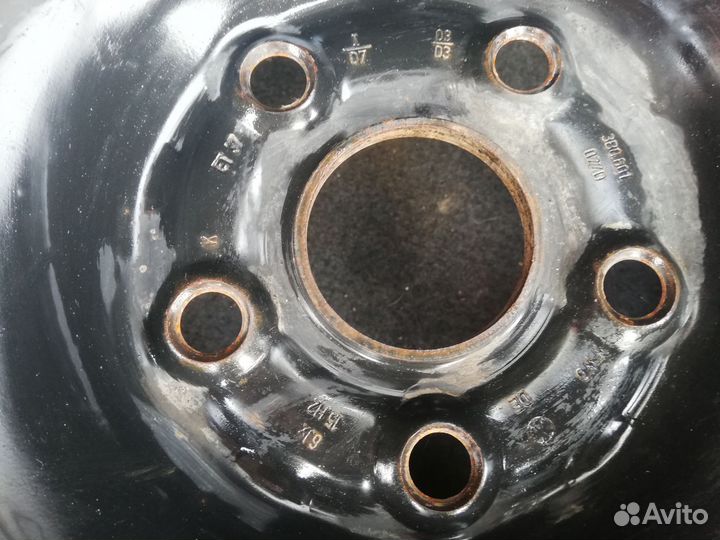 Диски штамп r15 vag Германия