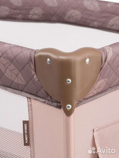 Детская кровать манеж Happy Baby