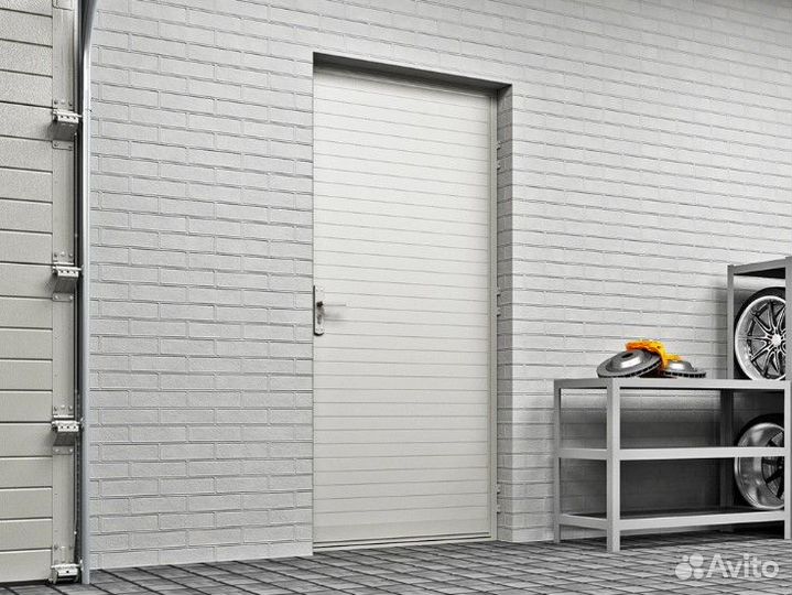 Дверь металлическая универсальная Белая