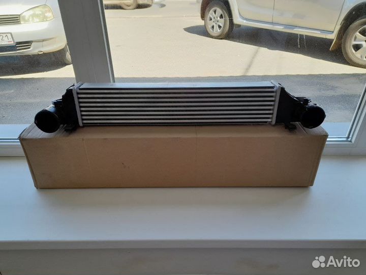 Новый интеркулер Мерседес W203