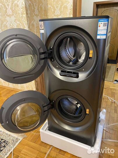 Умная стиральная машина с сушкой