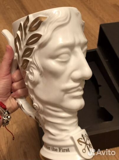 Кружка декоративная Пётр Великий в Подарочн. Уп-ке