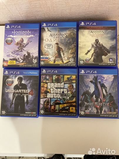 Игры ps4 assassins creed GTA 5 Devil may cry 5
