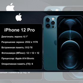 iPhone 12 Pro, 512 ГБ