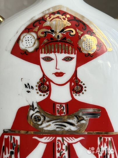 Графин штоф Русская красавица лфз