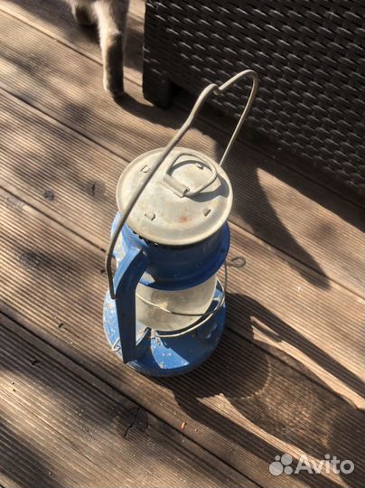 Керосиновая лампа фонарь СССР