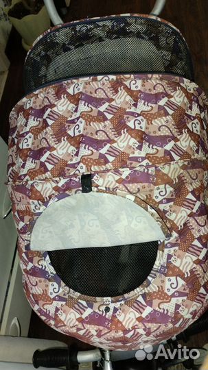 Велосипед коляска с ручкой