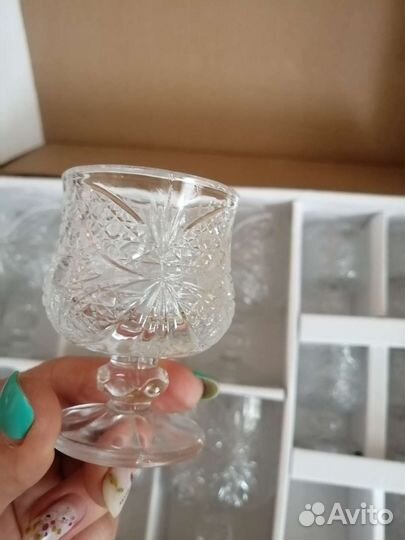 Новый набор бокалы и рюмки