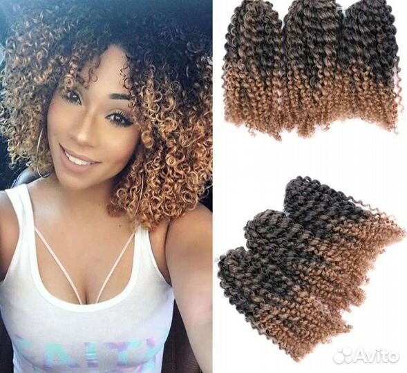 Афрокудри материал