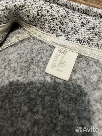 Детский комбинезон hm 92 на флисе