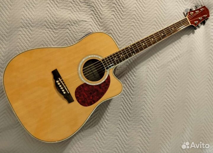 Гитара электроакустика (+ чехол и акб в подарок)